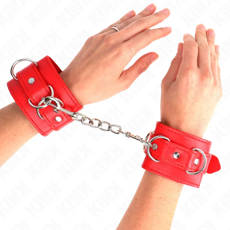 Bracelets Bdsm Confortables Cuir Végétalien - Image 2