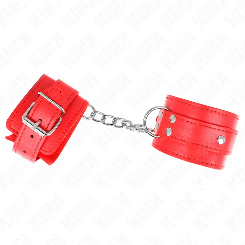 Bracelets Bdsm Confortables Cuir Végétalien - Image 4