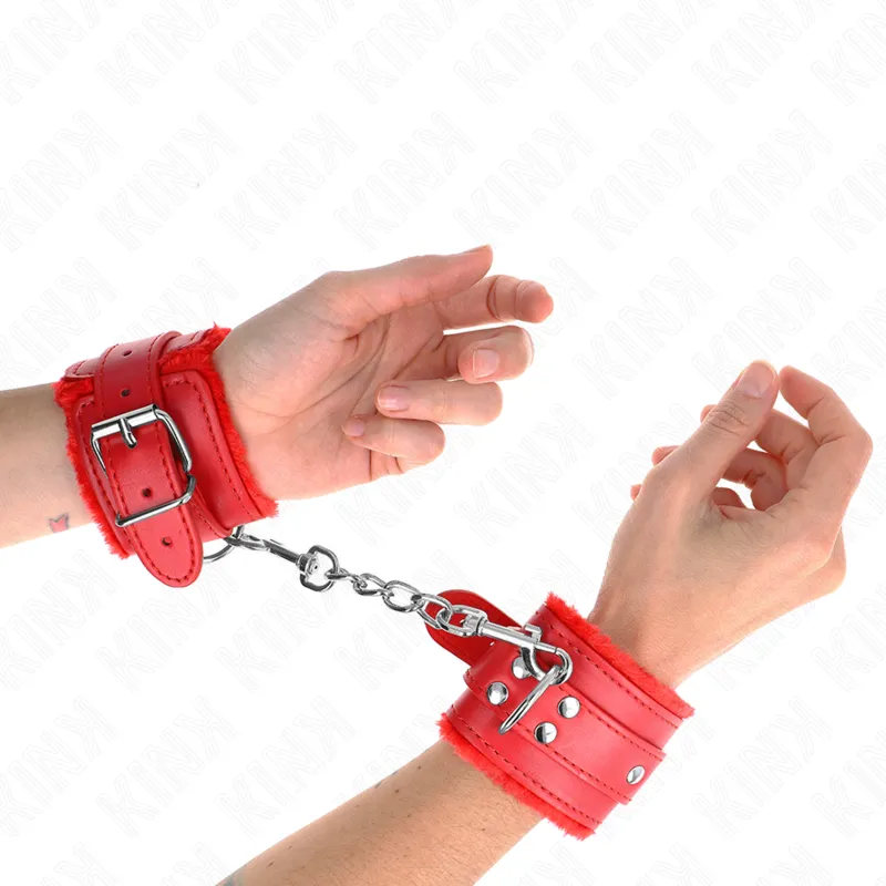 Bracelets BDSM cuir véritable confort durable - Image 3