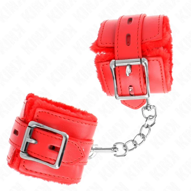 Bracelets BDSM cuir véritable luxe réglable - Image 4