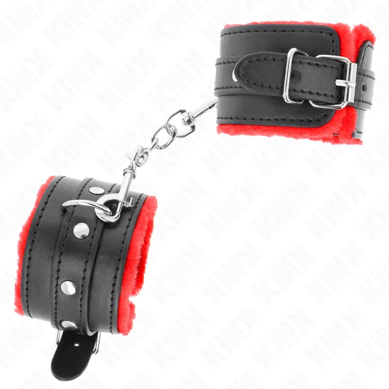 Bracelets cuir véritable BDSM ajustables robustes élégants - Image 4