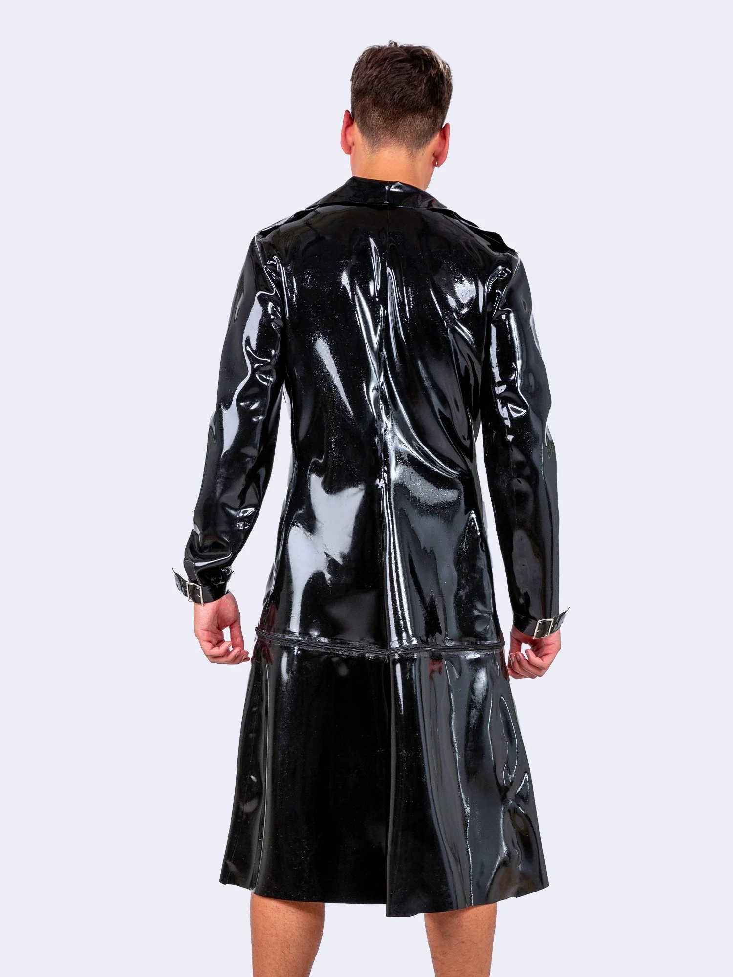 Cipher Trench Coat With Zip-Off Bottom By Bonyx - Image 7