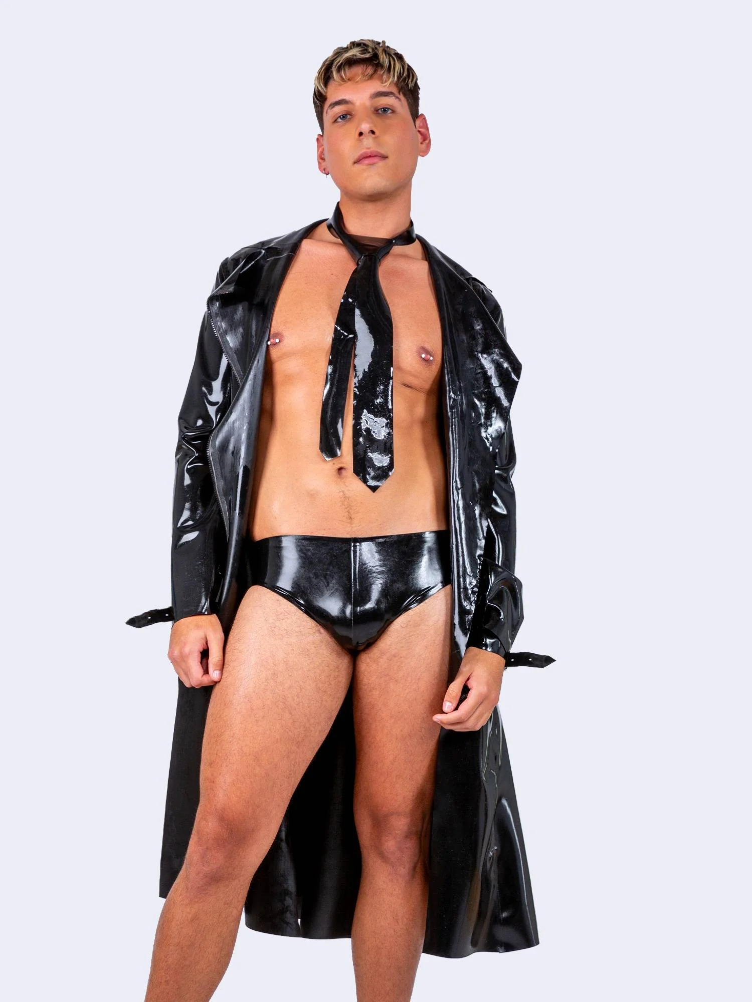 Cipher Trench Coat With Zip-Off Bottom By Bonyx - Image 9