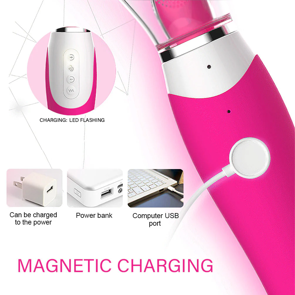 LUSTY AGE Sucking Vibrator With Tongue G-bliss O-maker Toy - Image 6