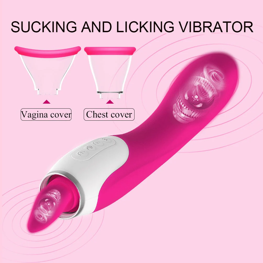 LUSTY AGE Sucking Vibrator With Tongue G-bliss O-maker Toy - Image 7