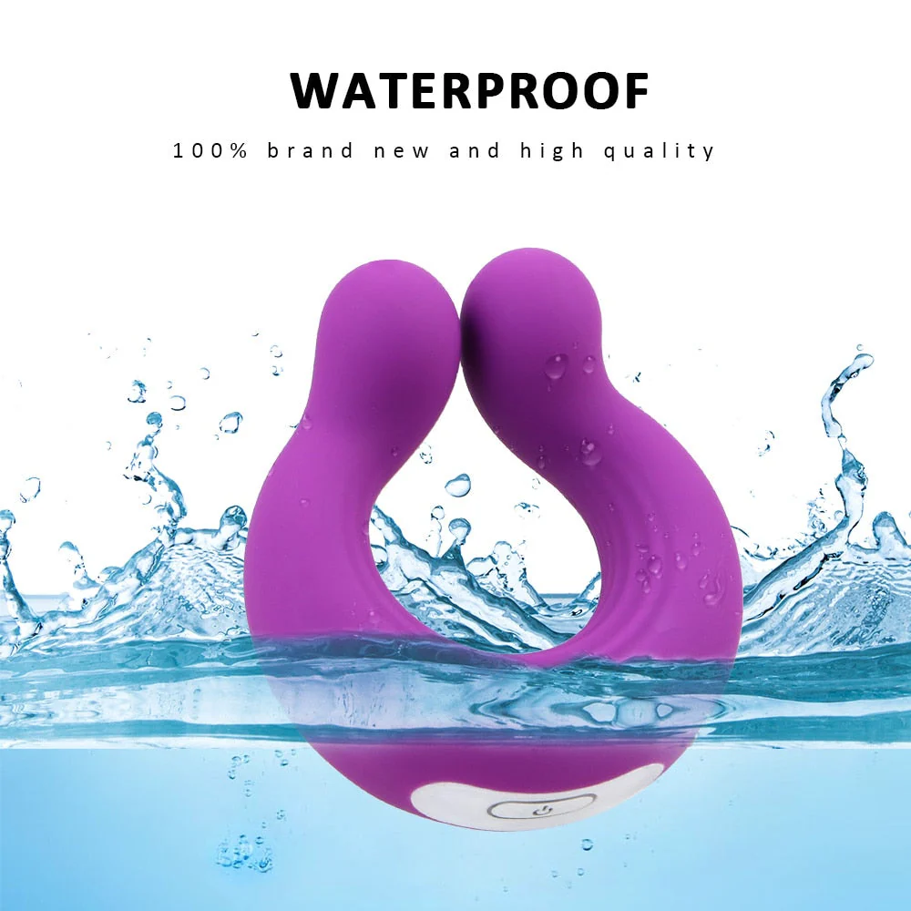 Cock Ring Couple Vibrator for Penis & Clitoral Stimulation - Image 5