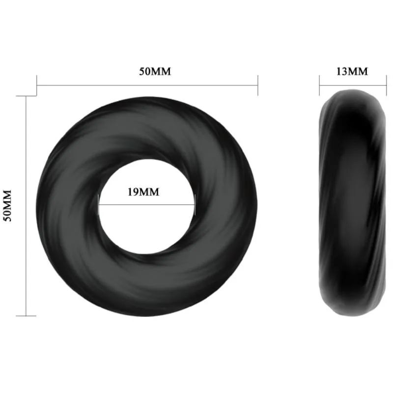 Cockring Silicone Super Élastique Discret - Image 3