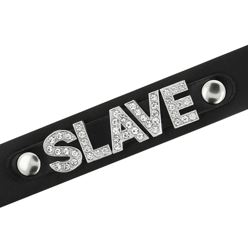 Collier Bdsm En Cuir Végétalien Ajustable - Image 4