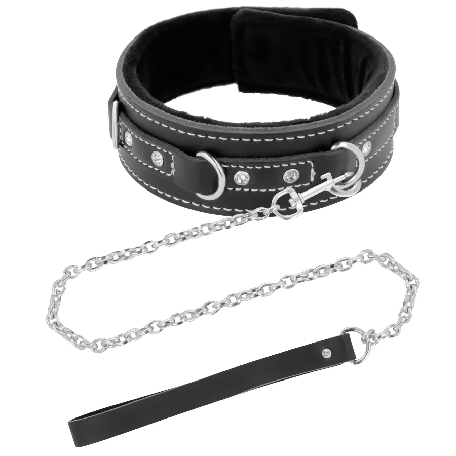 Collier De Posture Bdsm Cuir Confortable - Image 6