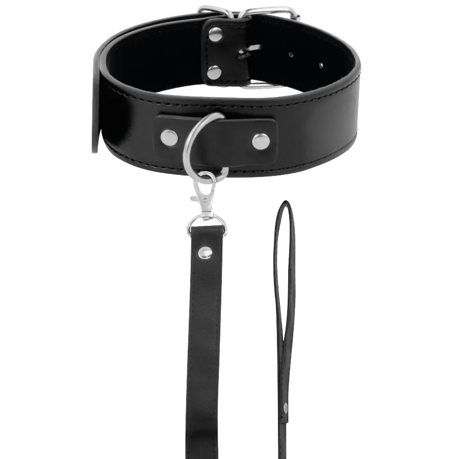 Collier De Posture Bdsm Cuir Pvc - Image 6