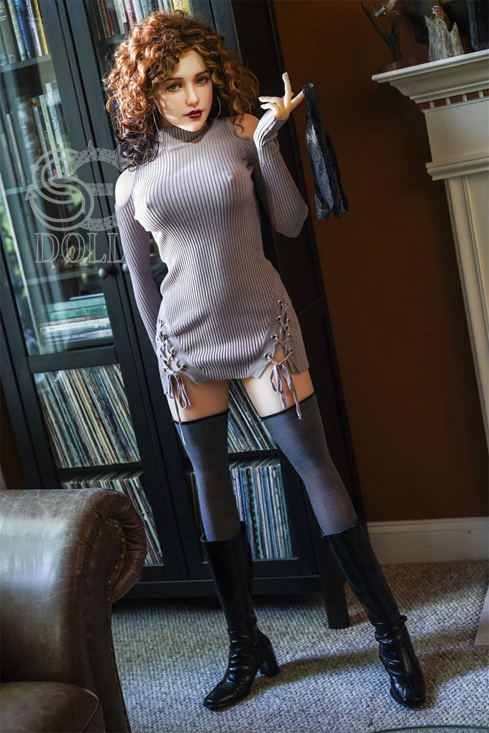 163cm/5ft4 E-cup Adult TPE Female Sex Doll - Head #069 Gemma - Image 20