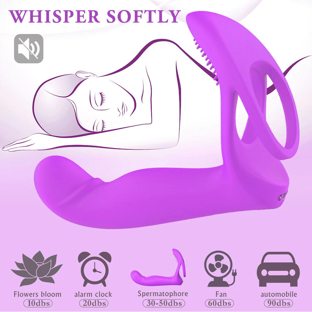 Couples Long Lasting Erection Penis Vibrator And Vagina Clitoris Stimulator - Image 5