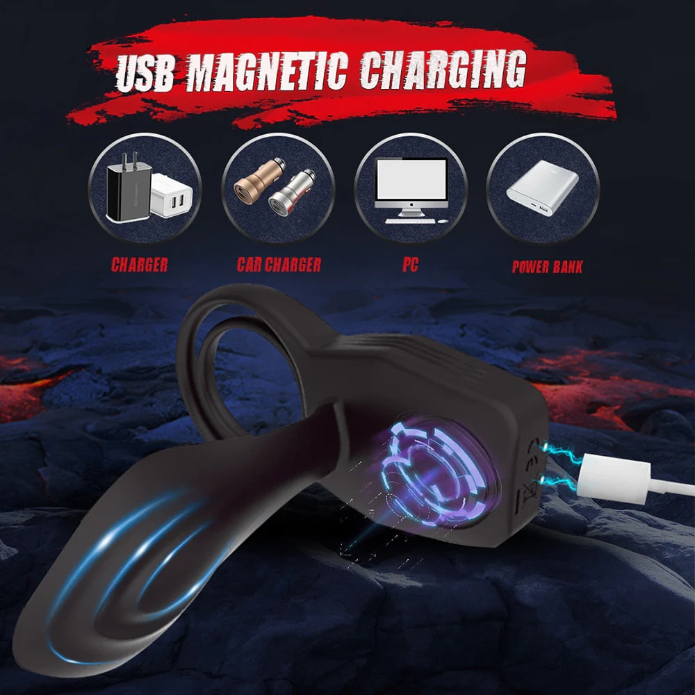 Couples Long Lasting Erection Penis Vibrator - Image 6