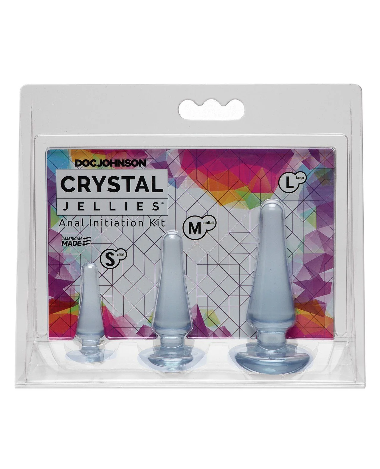 Crystal Jellies Anal Initiation Kit - Clear