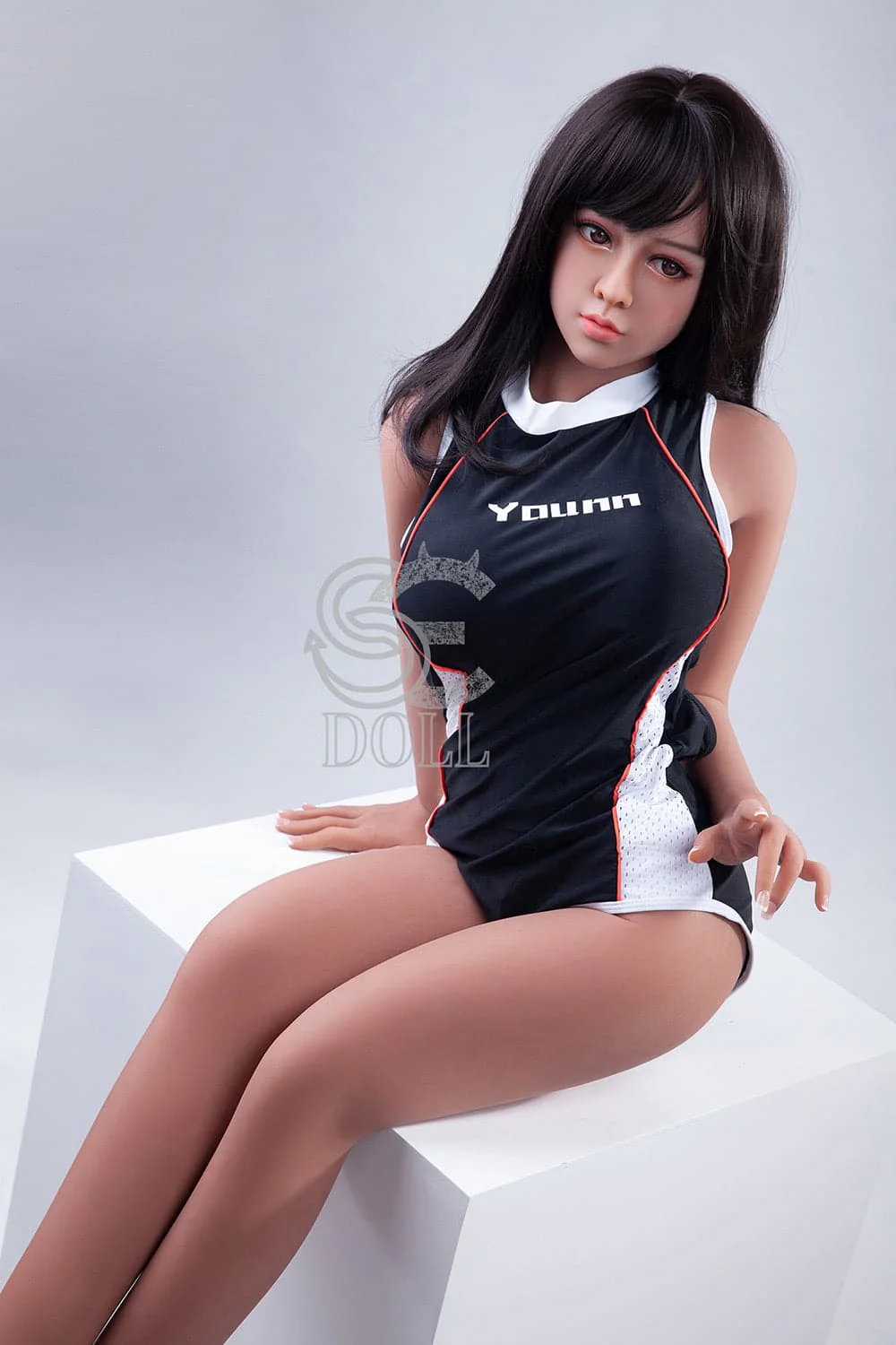 US In Stock-150cm/4 ft 11 in D-Cup Big Tits Cute Tpe Sex Doll - Image 6