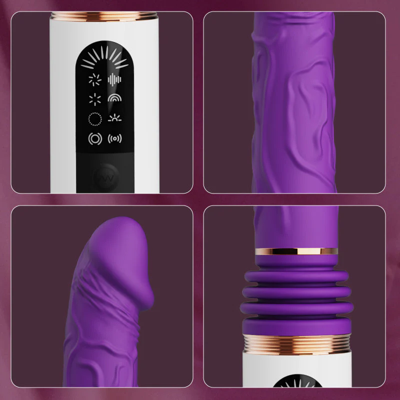 ARLIE 5-Frequenz-Dehnung 8-Frequenz-Vibration Elektrischer Dildo - Image 5