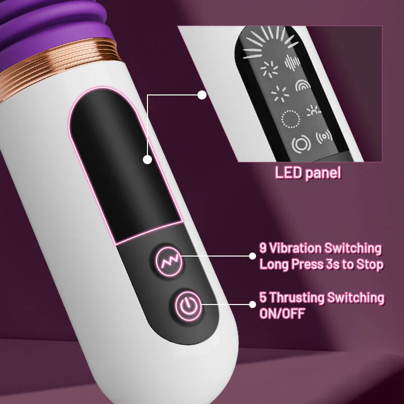 ARLIE 5-Frequenz-Dehnung 8-Frequenz-Vibration Elektrischer Dildo - Image 7