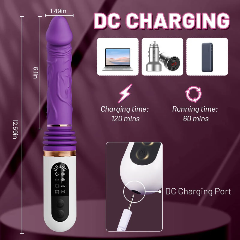 ARLIE 5-Frequenz-Dehnung 8-Frequenz-Vibration Elektrischer Dildo - Image 8