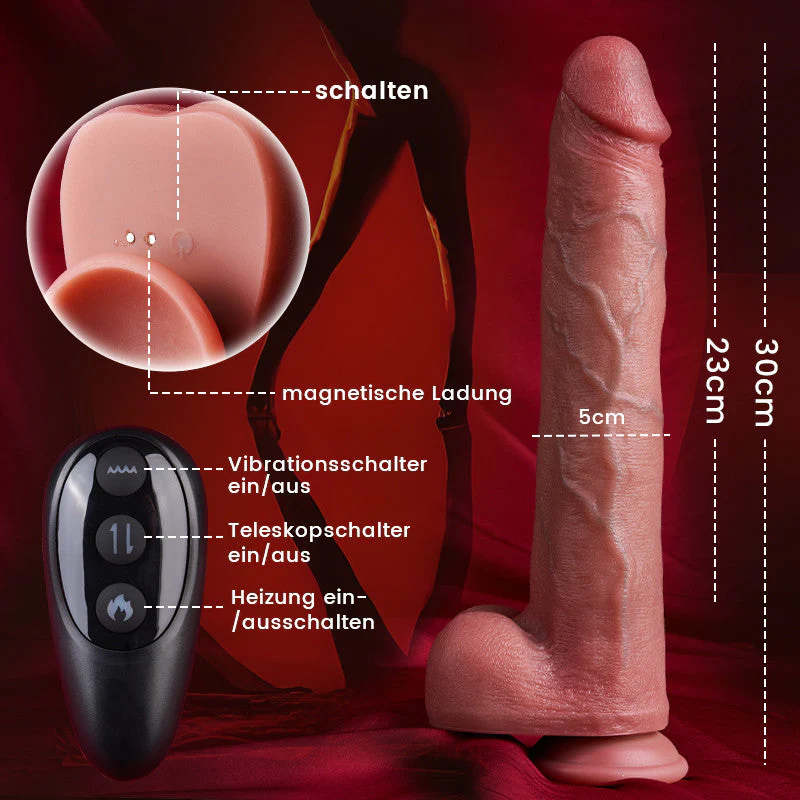 HONKAI - Heizender Dildo mit 8 starken Stößen und 10 vibrierenden Saugnäpfen - Image 8
