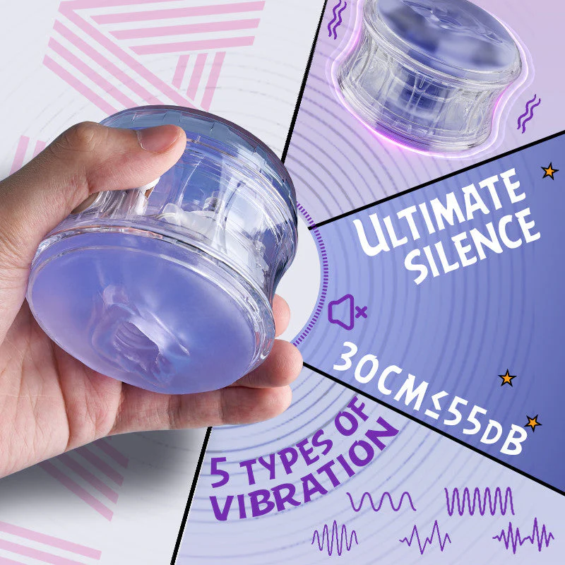 DOIFX-Pocket Girl 5 Vibration Modes Vagina + Anal Double Entrance Male Masturbator - Image 4