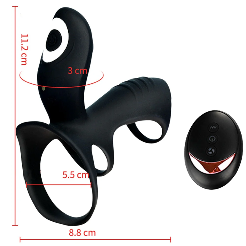 Dual-Motor Penis Ring Couple Vibrator - Image 6