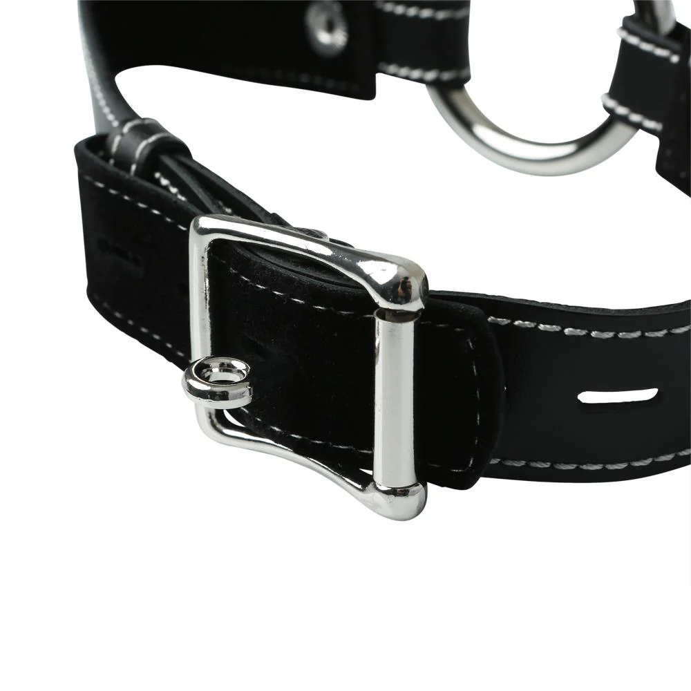 Edge Leather O Ring Gag - Image 3