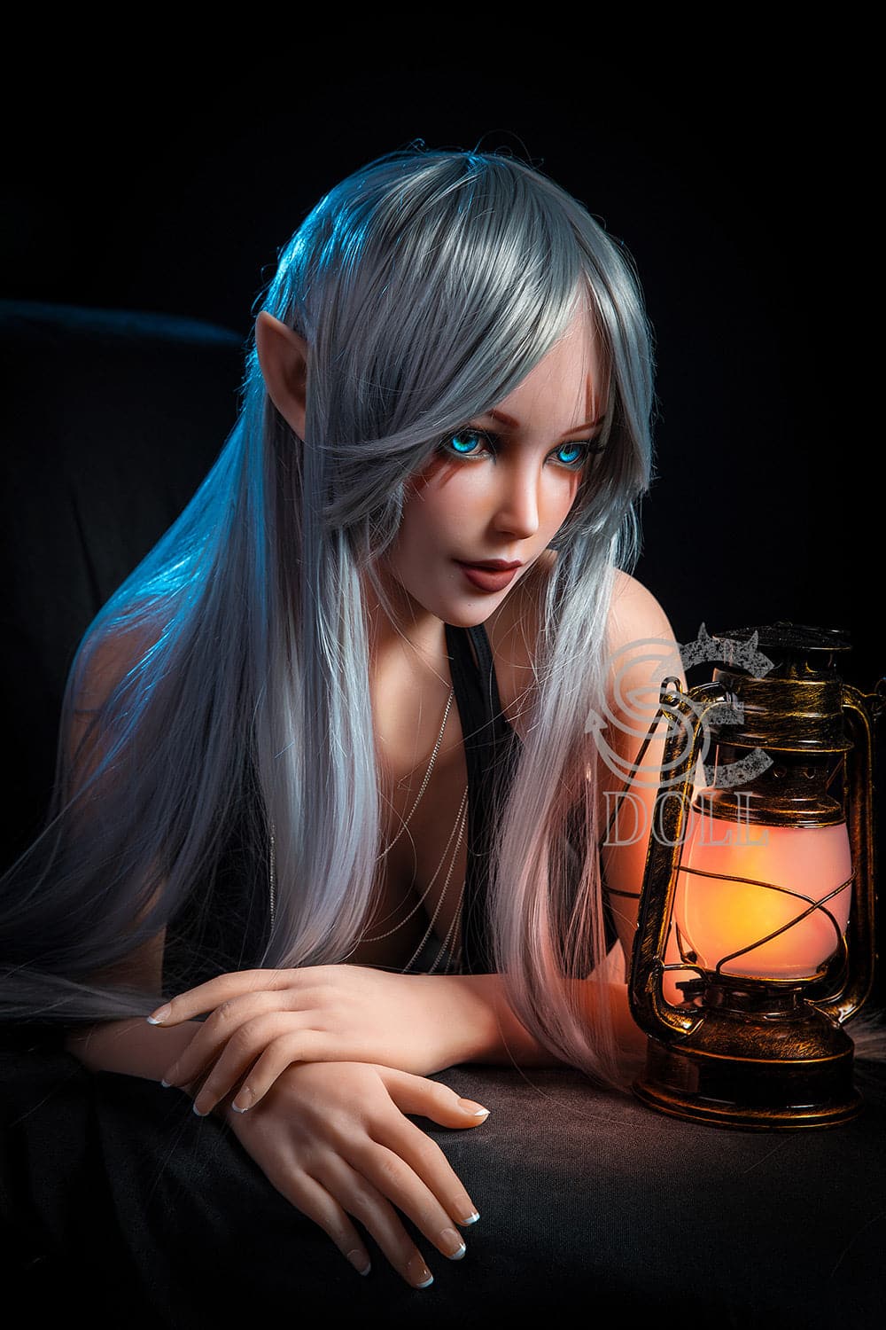 EU In Stock-150cm/4 ft 11 in E-Cup Fairy Elf Anime Fantasy Sex Doll - Samantha.F (Elsa) - Image 10