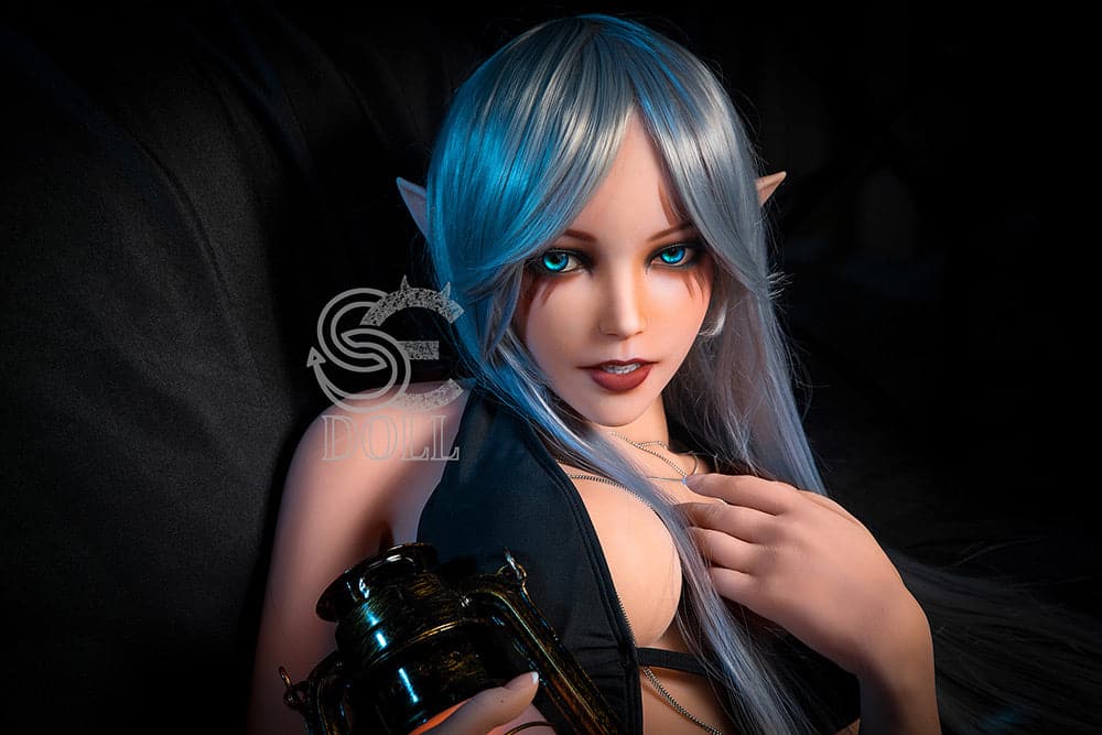 EU In Stock-150cm/4 ft 11 in E-Cup Fairy Elf Anime Fantasy Sex Doll - Samantha.F (Elsa) - Image 15