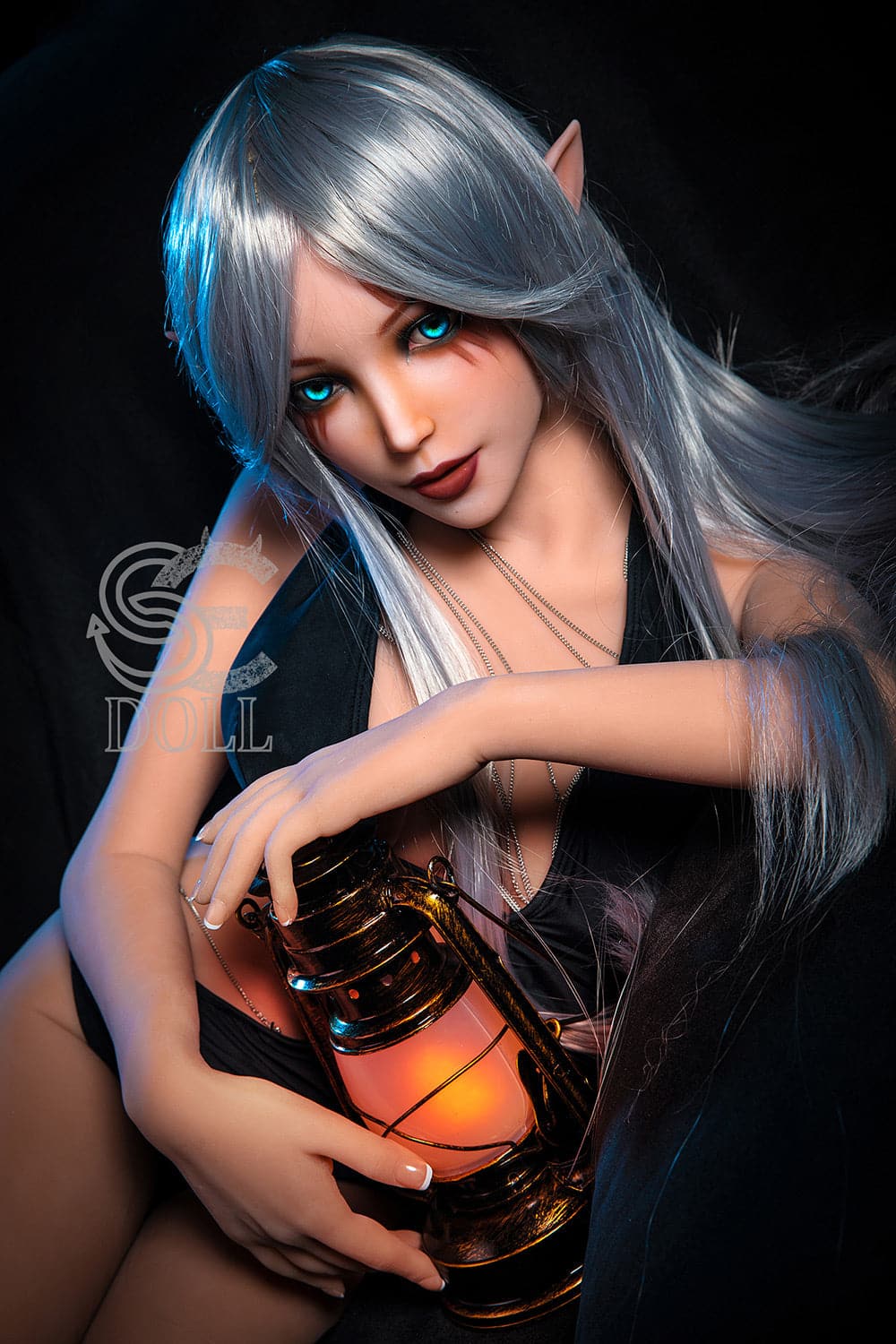 EU In Stock-150cm/4 ft 11 in E-Cup Fairy Elf Anime Fantasy Sex Doll - Samantha.F (Elsa) - Image 3