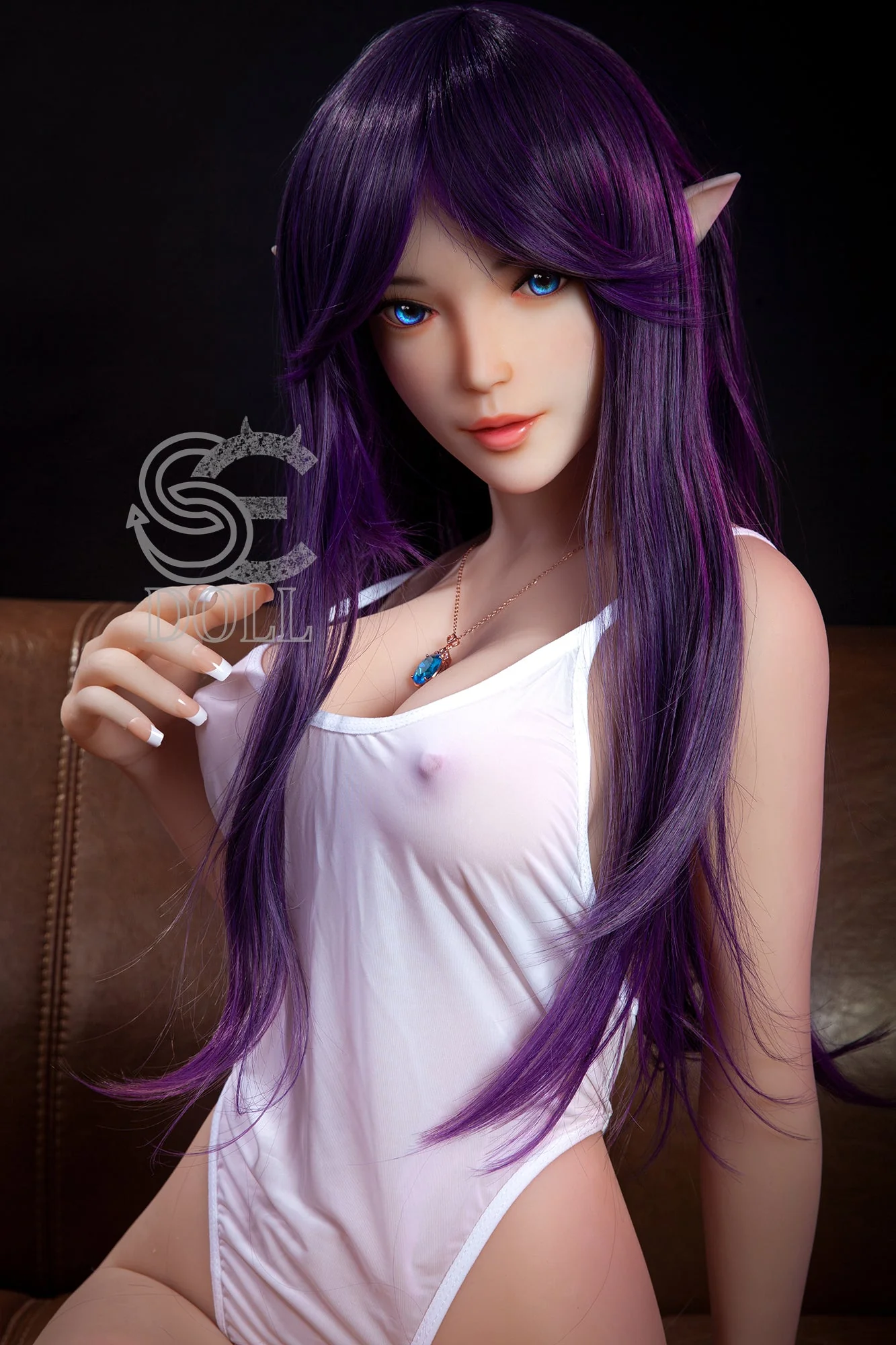 EU In Stock - 151cm/4ft11 E-cup Elf Sex Doll SED081 Head #022 - Olivia - Image 4