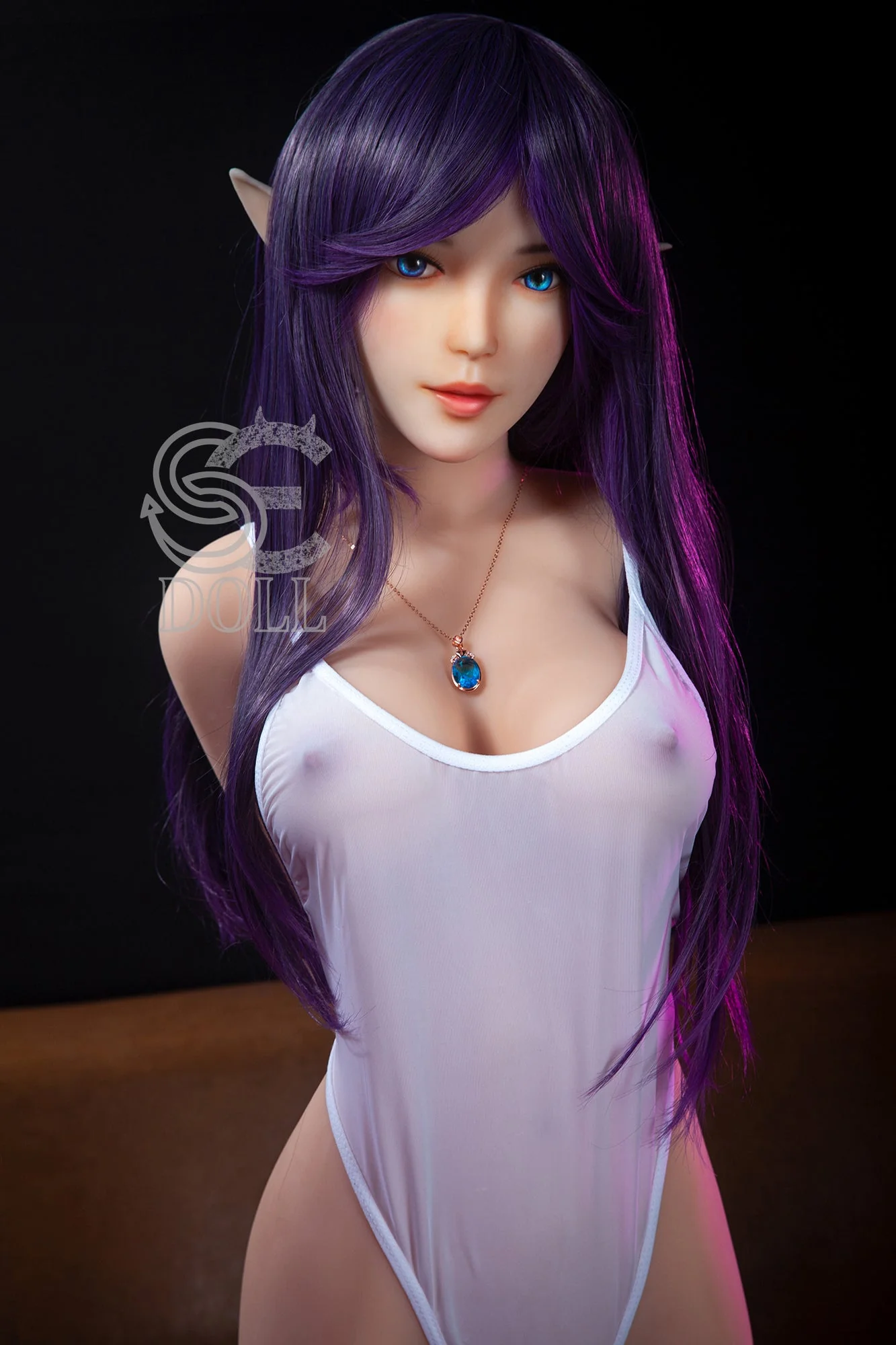 EU In Stock - 151cm/4ft11 E-cup Elf Sex Doll SED081 Head #022 - Olivia - Image 6