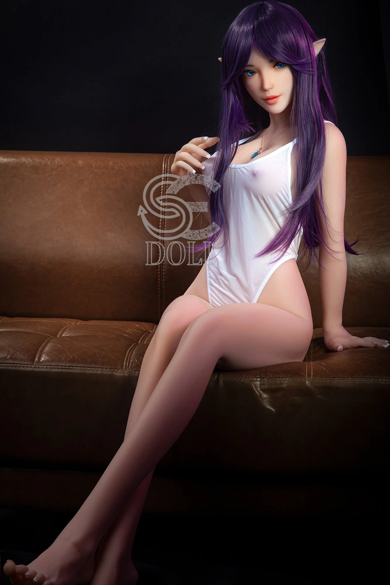 EU In Stock - 151cm/4ft11 E-cup Elf Sex Doll SED081 Head #022 - Olivia - Image 9