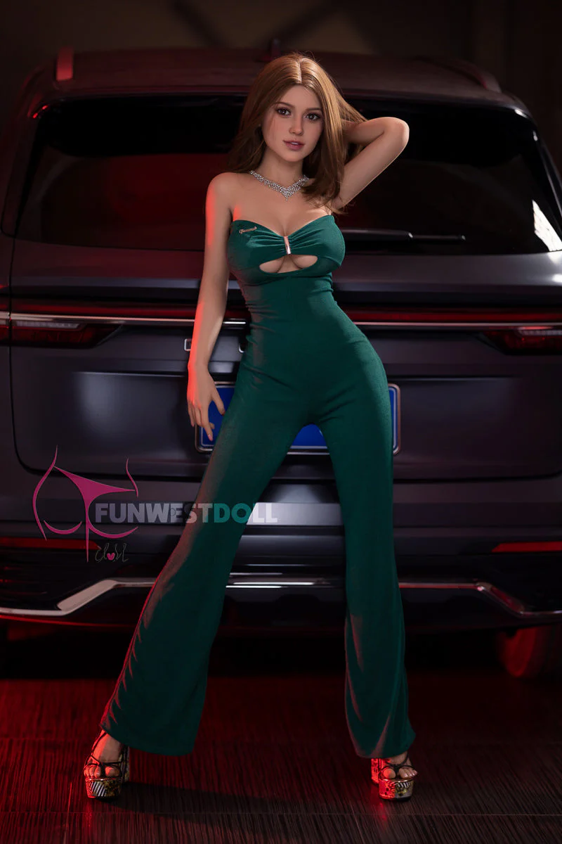 EU In Stock - 155cm/5ft1 F-Cup STPE Sex Doll FWD094 Head #043 European Rose - Image 4