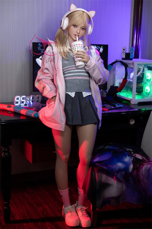 EU In Stock - 159cm/5ft3 A-cup American Cosplay TPE Sex Doll - #038 Natural Alice - Image 13