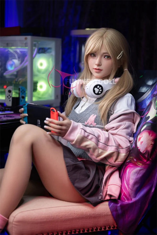 EU In Stock - 159cm/5ft3 A-cup American Cosplay TPE Sex Doll - #038 Natural Alice - Image 18