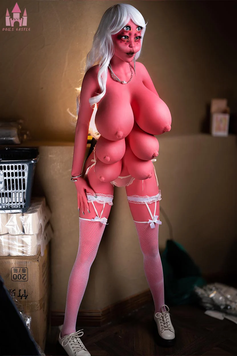 EU In Stock - 162cm/5ft4 P-Cup Pink Skin Hentai Demon Sex Doll #A15 - Carol - Image 5
