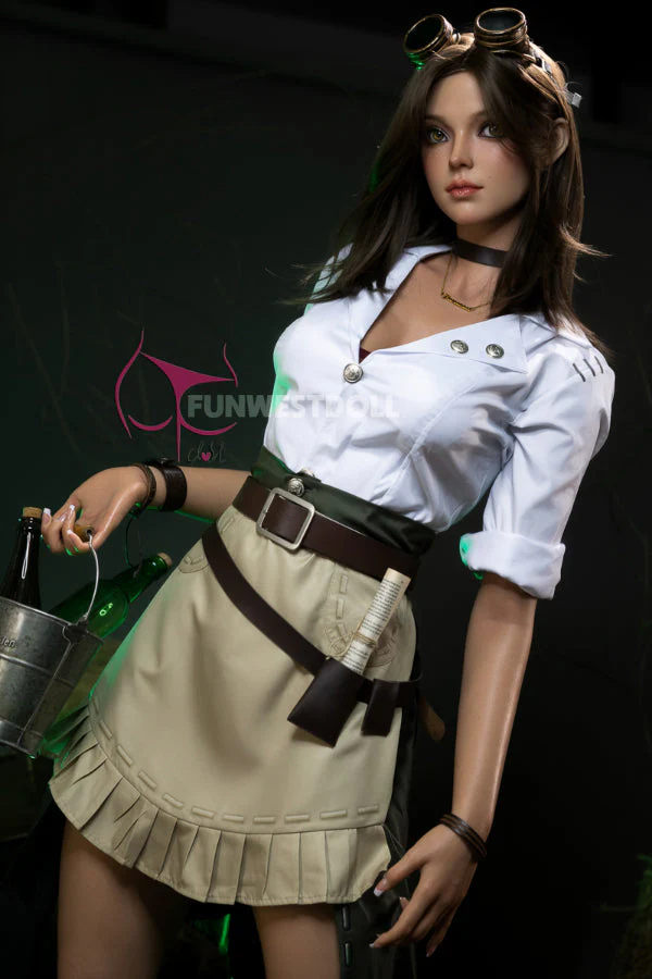 EU In Stock - 168cm (5' 6") D-Cup Real Skin Texture Silicone Sex Doll With Big Boobs -  #026S Natural Lexie - Image 9