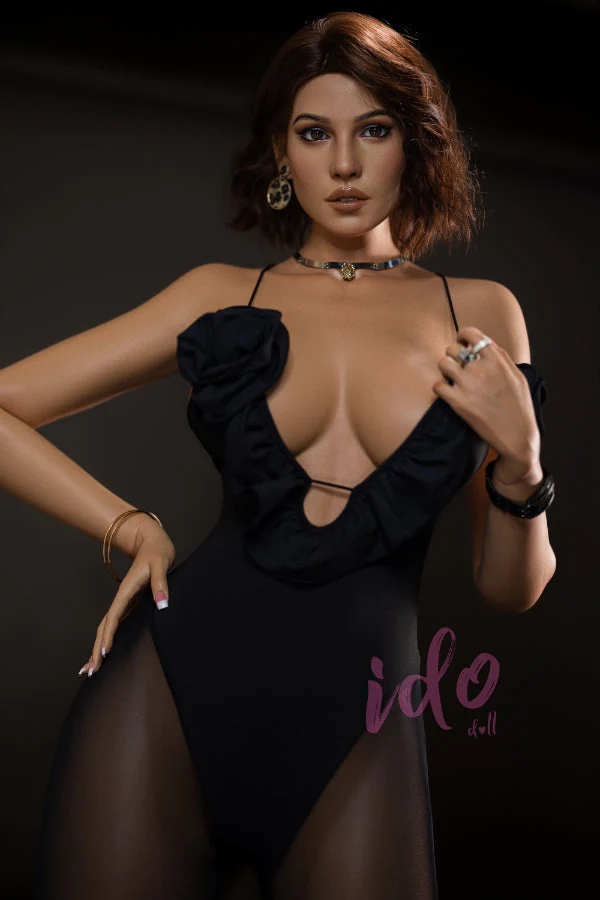 EU In Stock - 170cm/5ft7 F-cup Tanned Skin European Silicone Sex Doll ID2(H)-1 Head - Image 6