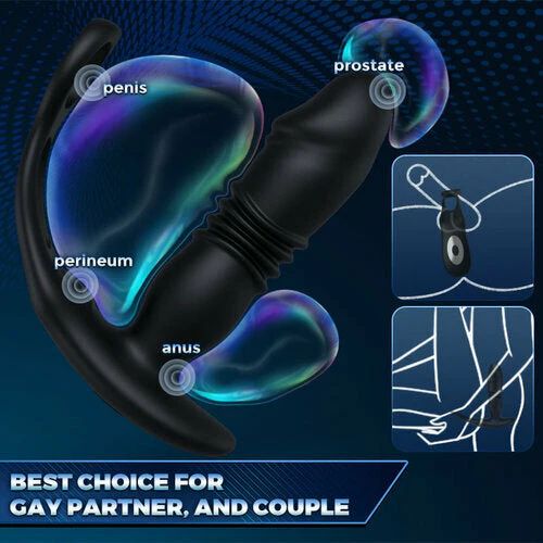 Flexi Prostate Bliss Vibrator with Cock Ring - Image 4