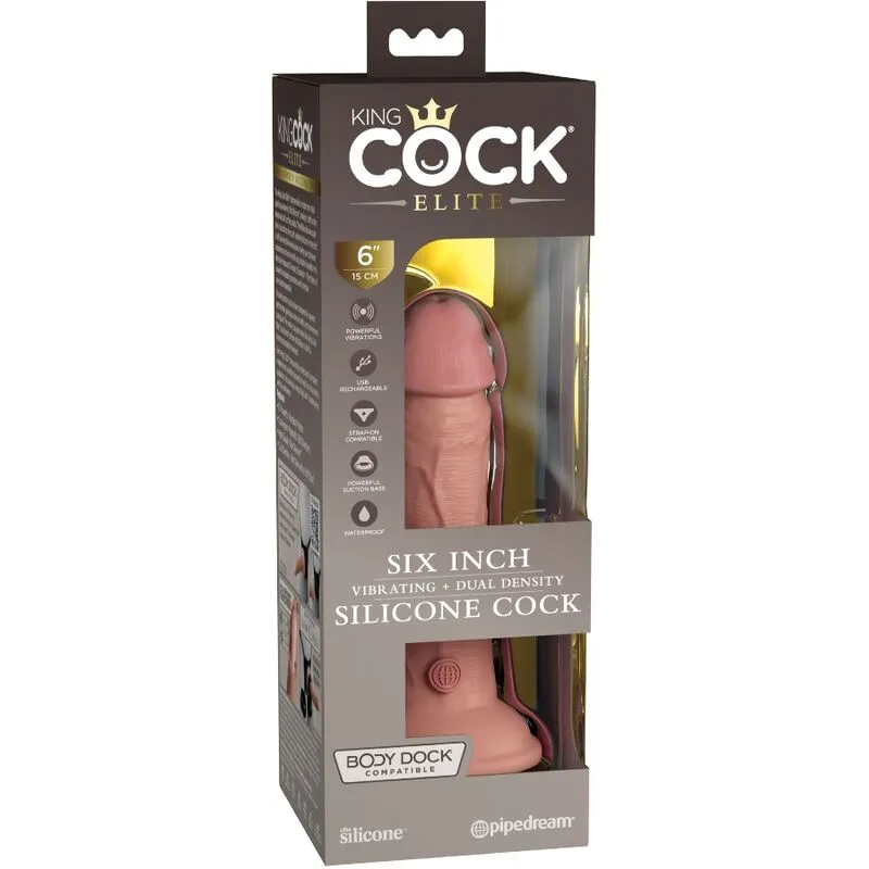 Gode En Silicone Double Densité Vibrant - Image 3