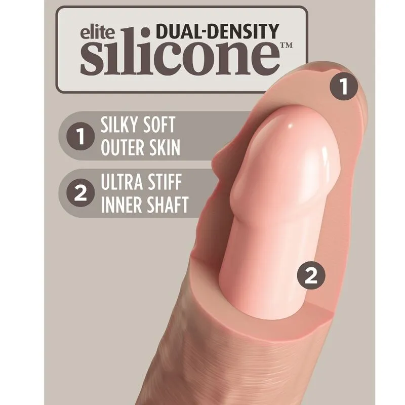 Gode En Silicone Double Densité Vibrant - Image 6