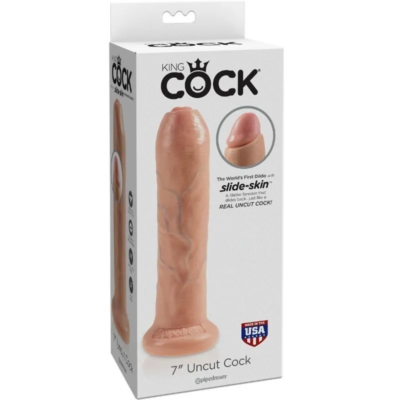 Gode Réaliste Non Coupé Avec Prépuce Rétractable - Image 2
