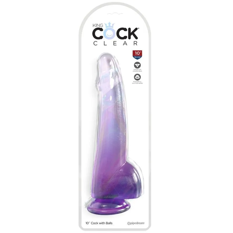 Gode Réaliste Transparent Ventouse Tpe - Image 2
