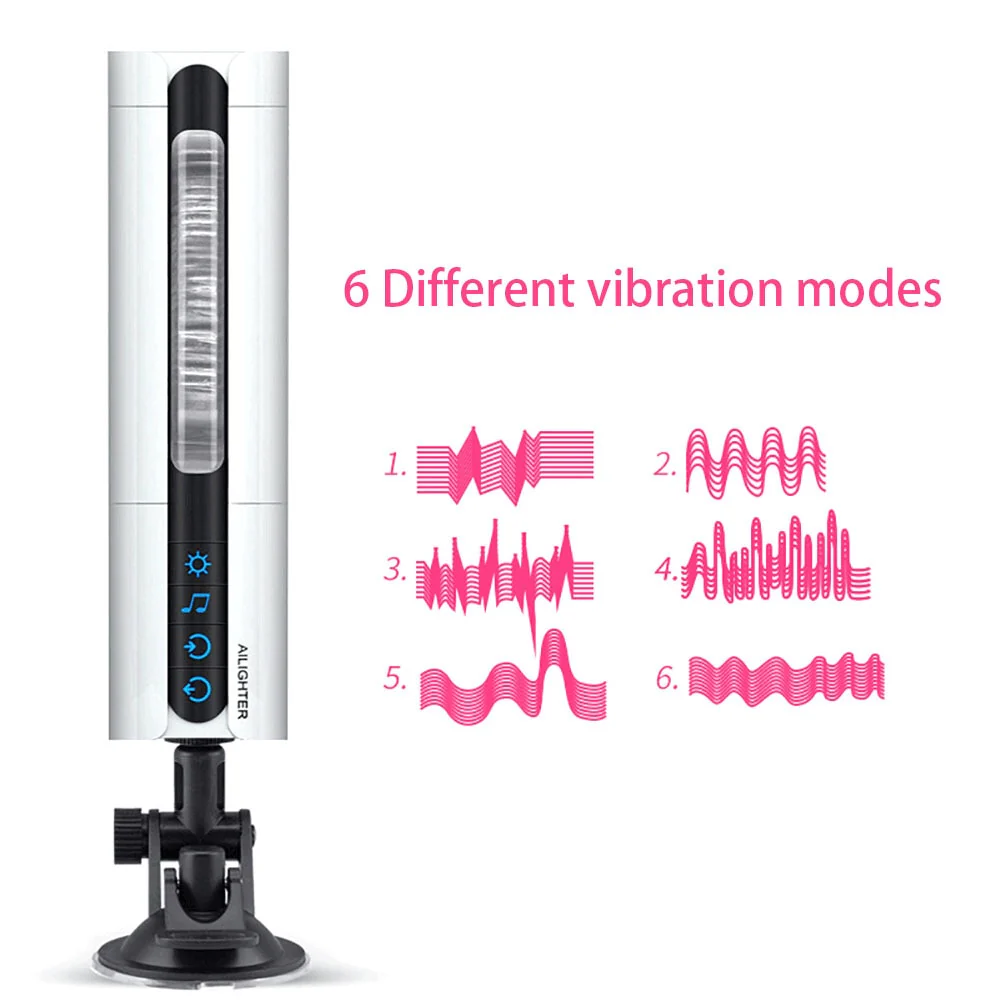 Handsfree Rotatable Throat Hand men's Penis Massager - Image 5