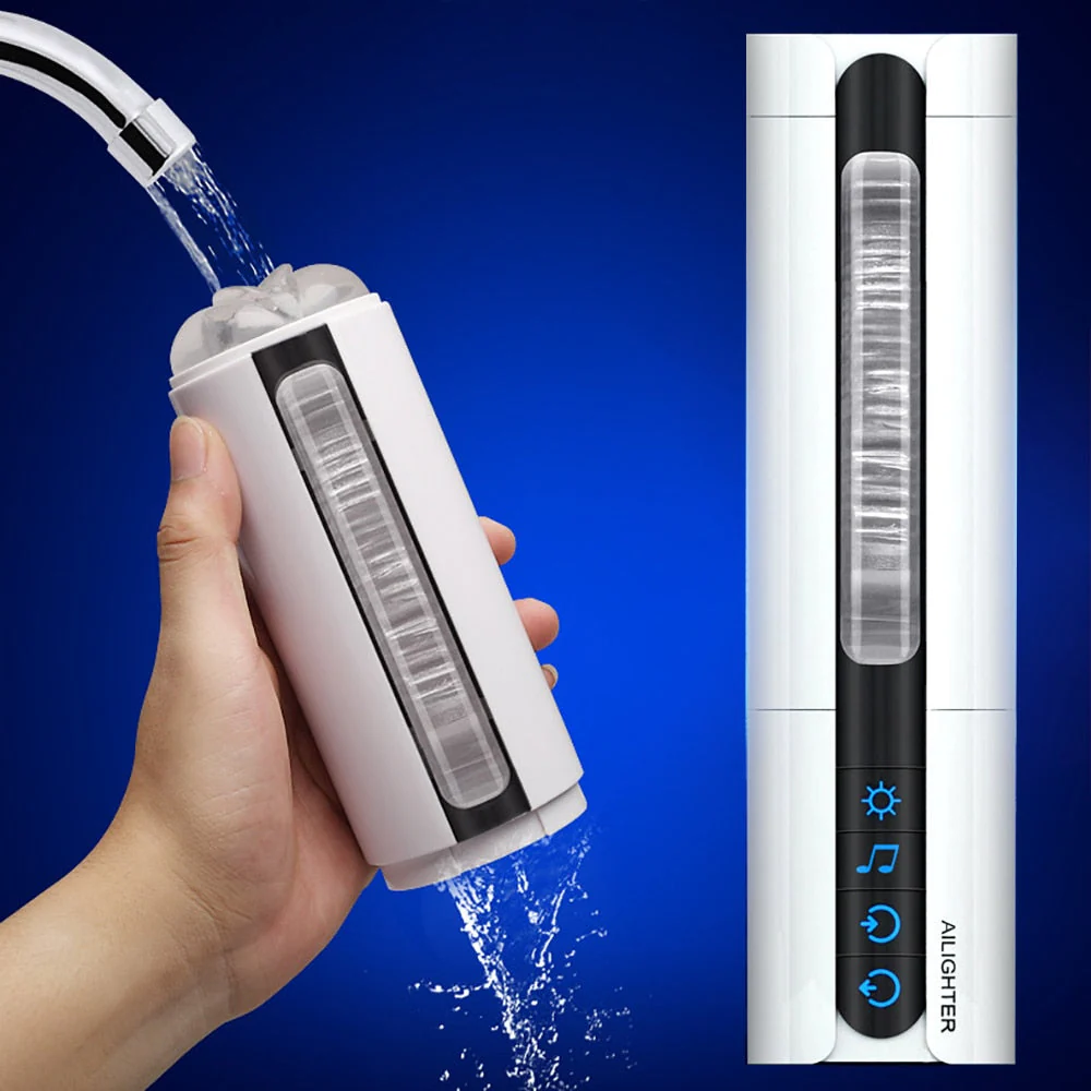 Handsfree Rotatable Throat Hand men's Penis Massager - Image 6