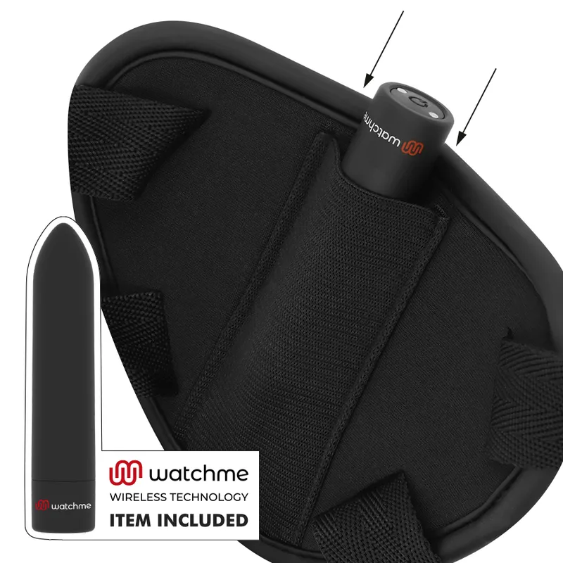 Harnais Gode Silicone Réaliste Avec Télécommande - Image 15
