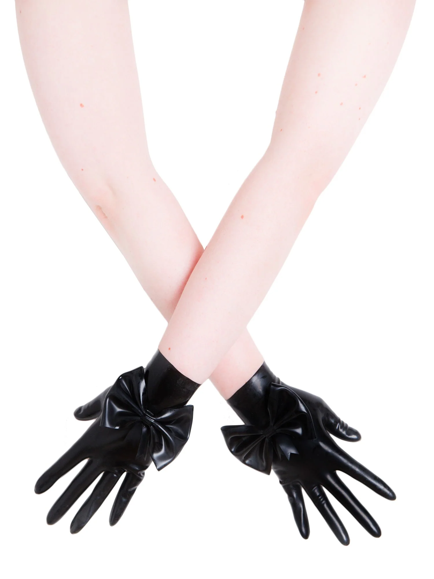 Latex/Rubber Gloves With Bow