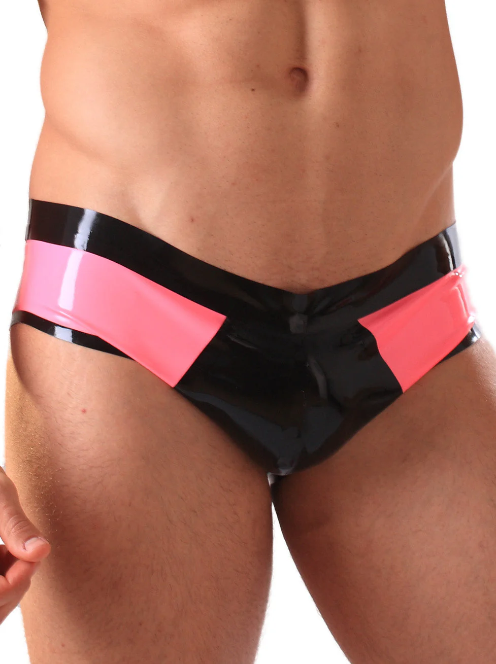 Latex/Rubber Hipster Briefs