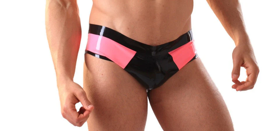 Latex/Rubber Hipster Briefs - Image 2