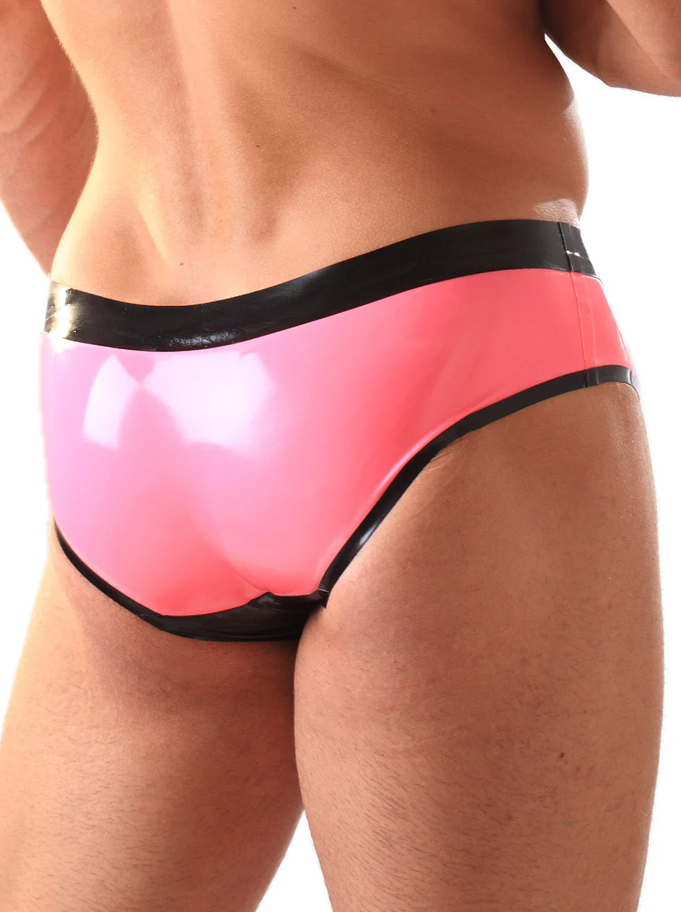 Latex/Rubber Hipster Briefs - Image 4